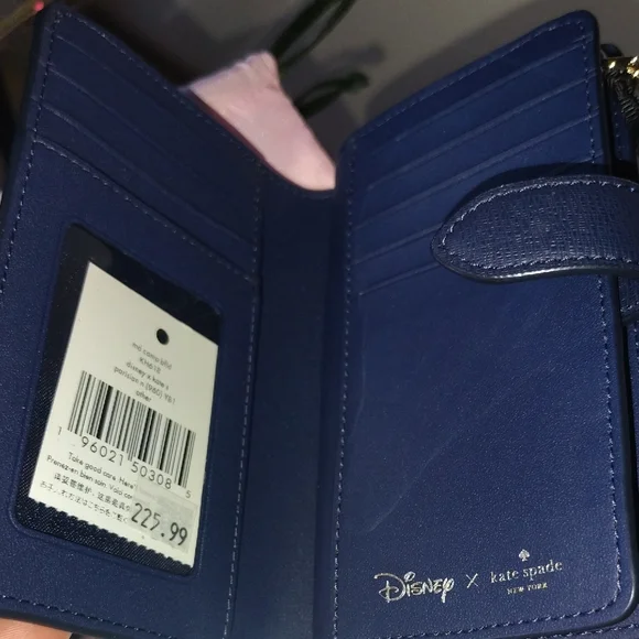 Kate Spade x Disney Blue Wallet - Picture 8 of 13